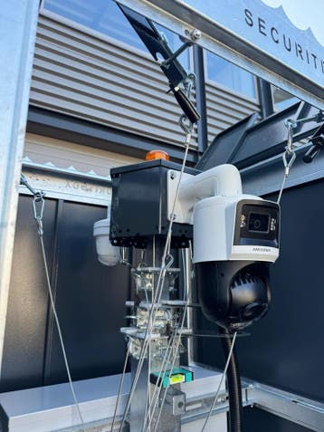 Mobiele Cameramasten lamp; lichtmasten Bouwguard Te huur, Ophalen, Nieuw, Buitencamera