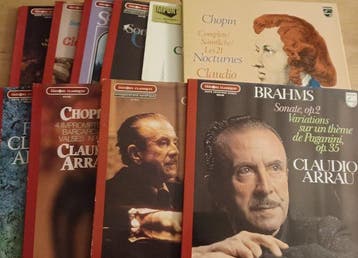 Claudio Arrau - 1 Boxset (4LPs) + 8 albums - LP albums, Nieuw in verpakking