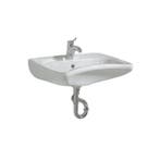 Rolstoel Wastafel BWS 49x60 cm 1 Kraangat Keramiek Wit, Doe-het-zelf en Verbouw, Sanitair, Ophalen of Verzenden, Nieuw, Overige typen