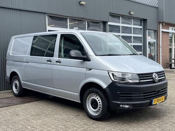 Volkswagen Transporter L2H1 | Financial Lease voor 308 p/mn, Stof, Gebruikt, Euro 6, Overige carrosserieën