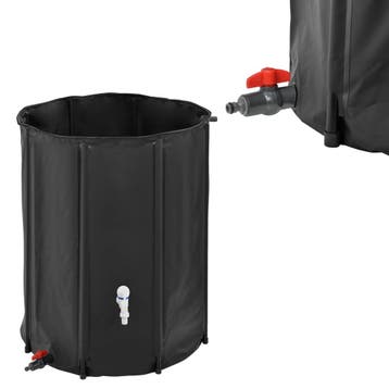 Watertank opvouwbaar Ø80x98 cm regenton zwart 500 L, Verzenden, Nieuw