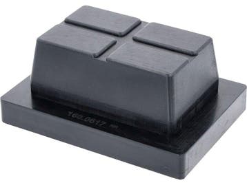 Rubberonderlegger 47 voor hefbruggen - 140 x 100 x 60 mm, Ophalen of Verzenden