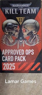Kill Team approved card pack 2025 (Warhammer nieuw), Hobby en Vrije tijd, Wargaming, Ophalen of Verzenden, Nieuw