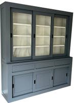 Buffetkast babyblauw Enschede 200cm, Huis en Inrichting, Kasten | Buffetkasten, Ophalen of Verzenden, Nieuw