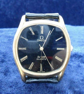 Omega De Ville Quartz, gold watch - Zonder minimumprijs -, Nieuw