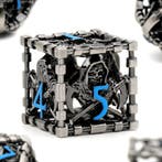 Dungeons and Dragons Metal dice set warrior, Hobby en Vrije tijd, Wargaming, Verzenden, Nieuw, Overige soorten, Toebehoren