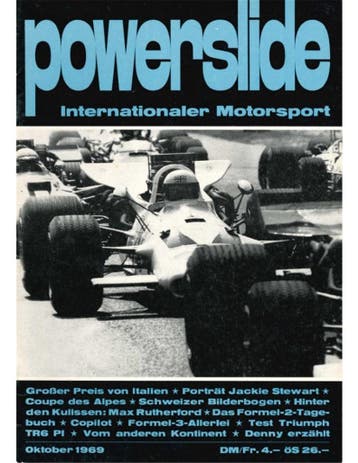 1969 POWERSLIDE MAGAZINE 10 DUITS, Nieuw, Author