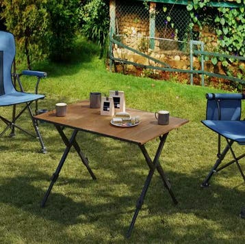 Campingtafel Opvouwbaar – Verstelbaar en Met Draagtas, Huis en Inrichting, Tafels | Eettafels, Verzenden, Nieuw