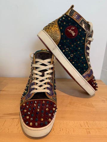 Christian Louboutin - High-top sneakers - Maat: EU 45, Nieuw