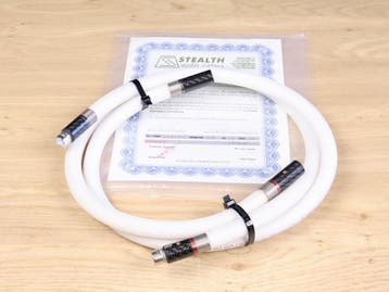 Stealth Audio Indra Rev.08 highend audio interconnects XLR 1, Ophalen of Verzenden, Gebruikt, Overige kabels