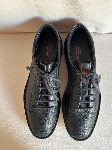 Santoni - Veterschoenen - Maat: EU 44, Kleding | Heren, Nieuw