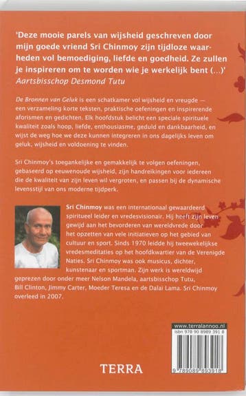 De bronnen van geluk - Sri Chinmoy 9789089893918, Boeken, Verzenden, Zo goed als nieuw, Sri Chinmoy