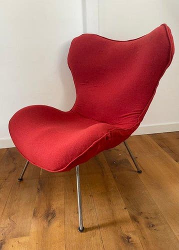 Fritz Neth - Fauteuil - Wol - Fauteuil Madame, Antiek en Kunst