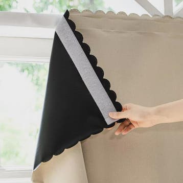 100% Verduisterende Gordijnen - Zelfklevend, Boorvrij - Wit, Huis en Inrichting, Verzenden, Nieuw