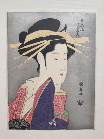 Higashisenya Yujo Bijin-e (Illustrations of Beautiful Women
