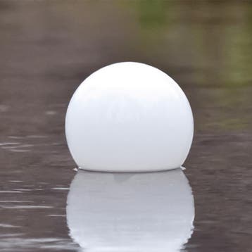 Solarlamp Float - Drijvende vijverlamp en priklamp in één, Zonne-energie, Kunststof, Verzenden, Minder dan 50 watt