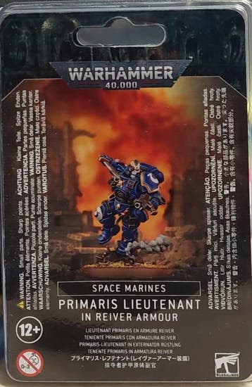 Primaris Lieutenant in reiver armour (Warhammer 40.000, Ophalen of Verzenden, Nieuw