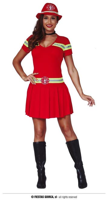 Sexy brandweer kostuum vrouw, Ophalen of Verzenden, Nieuw