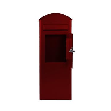 SafePost 70-5 combi vrijstaande brievenbus staal - rood, Verzenden, Nieuw