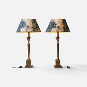 Artisan - Tafellamp (2) - Messing - Vintage tafellampen