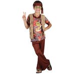 Hippie kostuum jongen, Verzenden, Nieuw, Feestartikel