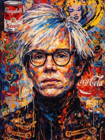 IPR Graph - Andy Warhol: El Arquitecto del Pop en Textura