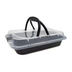 Meyerhoff Bakery Rechthoekige Cakevorm met Deksel – 36,5 x, Ophalen of Verzenden, Nieuw