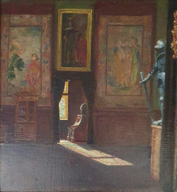 Eugen Friedrich Windmüller (1842-1927) - Schloss, Antiek en Kunst, Kunst | Schilderijen | Klassiek
