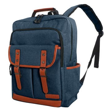 ZILOU Laptop Rugzak - 28L - 15.6 - Met regenhoes - Blauw, Overige merken, 40 cm of meer, Verzenden, Nieuw