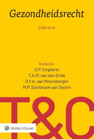 9789013179545 Tekst  Commentaar - Gezondheidsrecht, Verzenden, Nieuw, D.P. Engberts