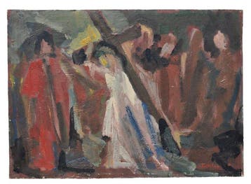 Francesco Vianelli - Salita al Calvario (Stazione della Via