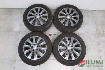 Banden en Velgen – Velgen Mercedes Benz W212 16 Cali 225/55, Verzenden, Gebruikt, Banden en Velgen