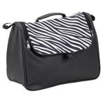 Rollatortas skai leer met zebraprint en ritssluiting, Ophalen of Verzenden, Nieuw
