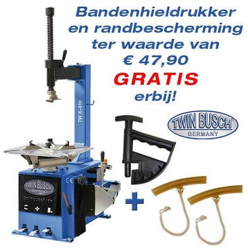 Banden demonteer machine wisselaar X610 230v 10-22 Twinbusch, Auto diversen, Ophalen of Verzenden, Nieuw