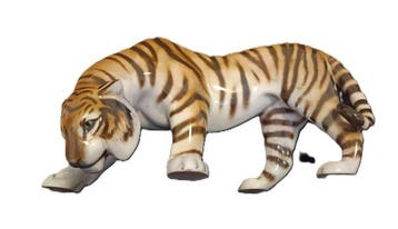 Rosenthal - H.Geibel - Figuur - Rosenthal - Tiger an der