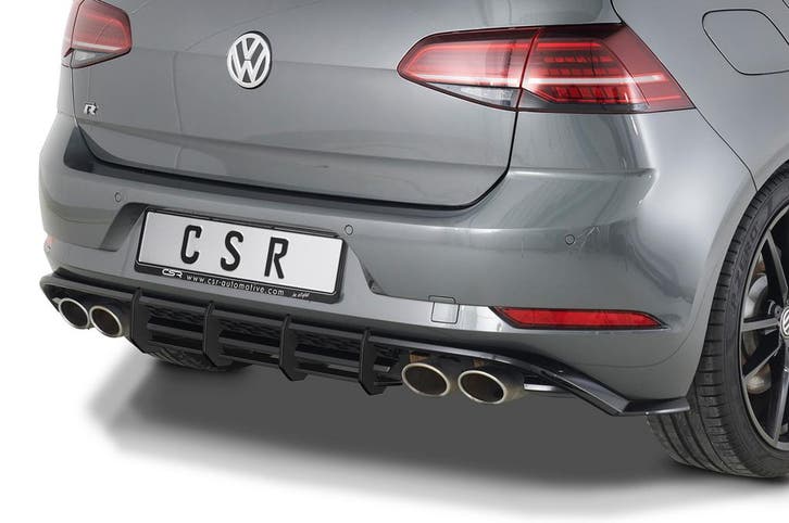 Racing diffuser / achterskirt voor VW Golf 7 (Type AU) R HA3, Auto-onderdelen, Carrosserie en Plaatwerk, Nieuw, Verzenden