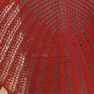 Patroon Gebreide Omslagdoek Rosita met Kantpatroon - Dro, Ophalen of Verzenden, Nieuw