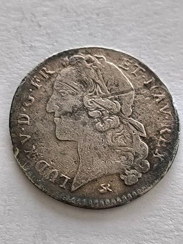 Frankrijk. Louis XV (1715-1774). 1/5 Écu 1742-B, Rouen