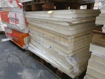 B-keus PIR afschotplaat 2-zijdig aluminium 1200x1200x40/50mm, Doe-het-zelf en Verbouw, Ophalen of Verzenden, Nieuw
