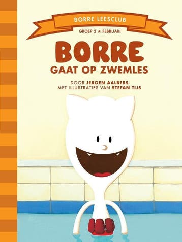 Borre gaat op zwemles (groep 2) - Geschreven op eerste, Verzenden, Nieuw