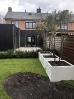 Op maat gemaakte metalen bloembakken en borders gepoedercoat, Ophalen, Nieuw, Metaal, Balkon