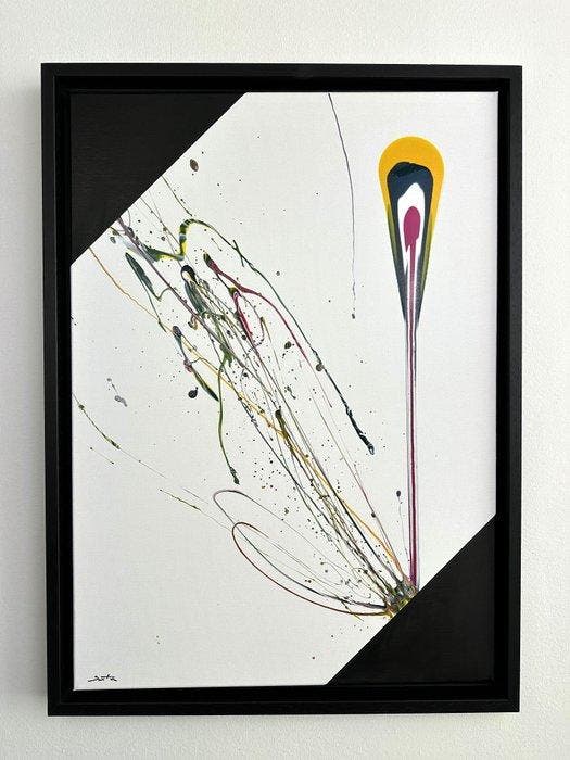 Santicri - Fall and rebirth #76, Antiek en Kunst, Kunst | Schilderijen | Modern