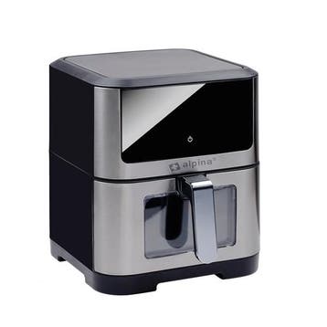 Airfryer | Alpina | 8 liter (1800W, Digitaal, Kijkvenster), Verzenden, Nieuw
