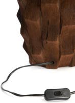 2dekans | Light & Living Tafellampvoet Takabe Ø20cm – Bruin, Huis en Inrichting, Lampen | Tafellampen, Ophalen of Verzenden, Zo goed als nieuw