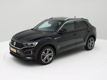 Zakelijke Lease |  Volkswagen T-Roc 1.5 TSI Sport Business R, Gebruikt, Euro 6, Overige brandstoffen, Zwart