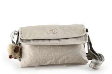 Kipling Schoudertas Beige, Verzenden, Zo goed als nieuw, Beige