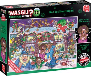 Wasgij Christmas 22 - Niet zon stille nacht! Puzzel (2x, Verzenden, Nieuw