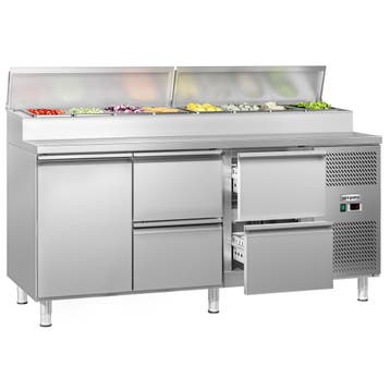 GGM Gastro | Saladette ECO - 1795x700mm - 1 deur + 4 lades -, Verzenden, Nieuw in verpakking
