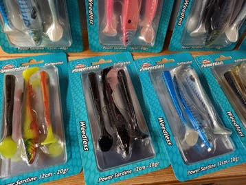 Berkley POWER SARDINE Set.....57% korting...(zeebaars) 9verp, Watersport en Boten, Hengelsport | Algemeen, Ophalen of Verzenden