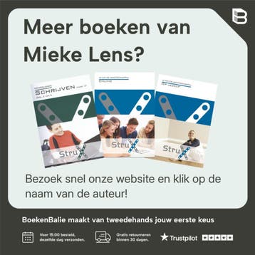 Nederlands schrijven voor 1F / Deel 1 / StruX 9789037212716, Verzenden, Gelezen, Mieke Lens